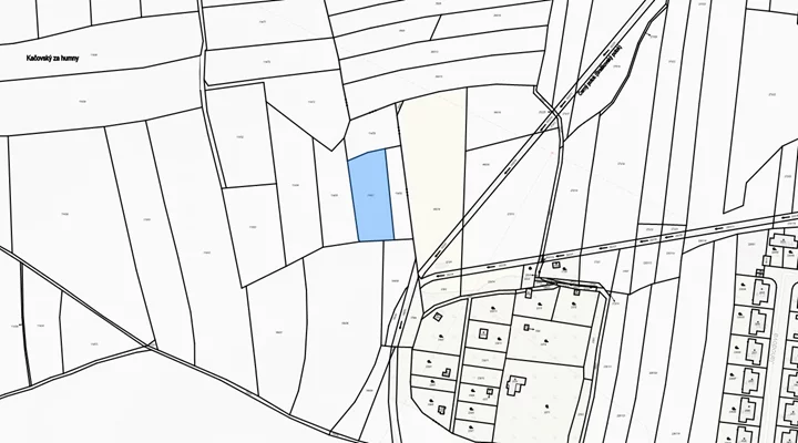 Spoluvlastnický podíl 1/8 na zemědělském pozemku, obec Kyšice