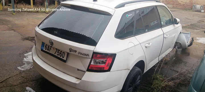 ŠKODA FABIA - havarované