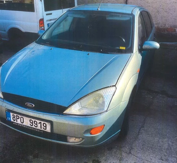 FORD FOCUS, rok první evidence 2000
